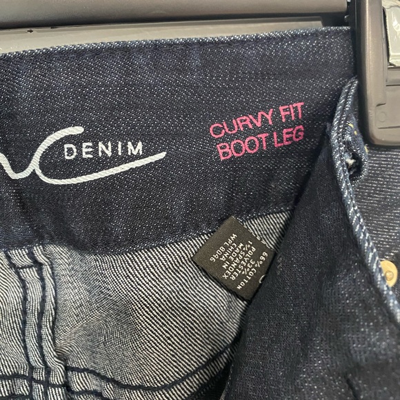 INC Denim jeans Curvy Fit Boot Leg - Picture 3 of 3